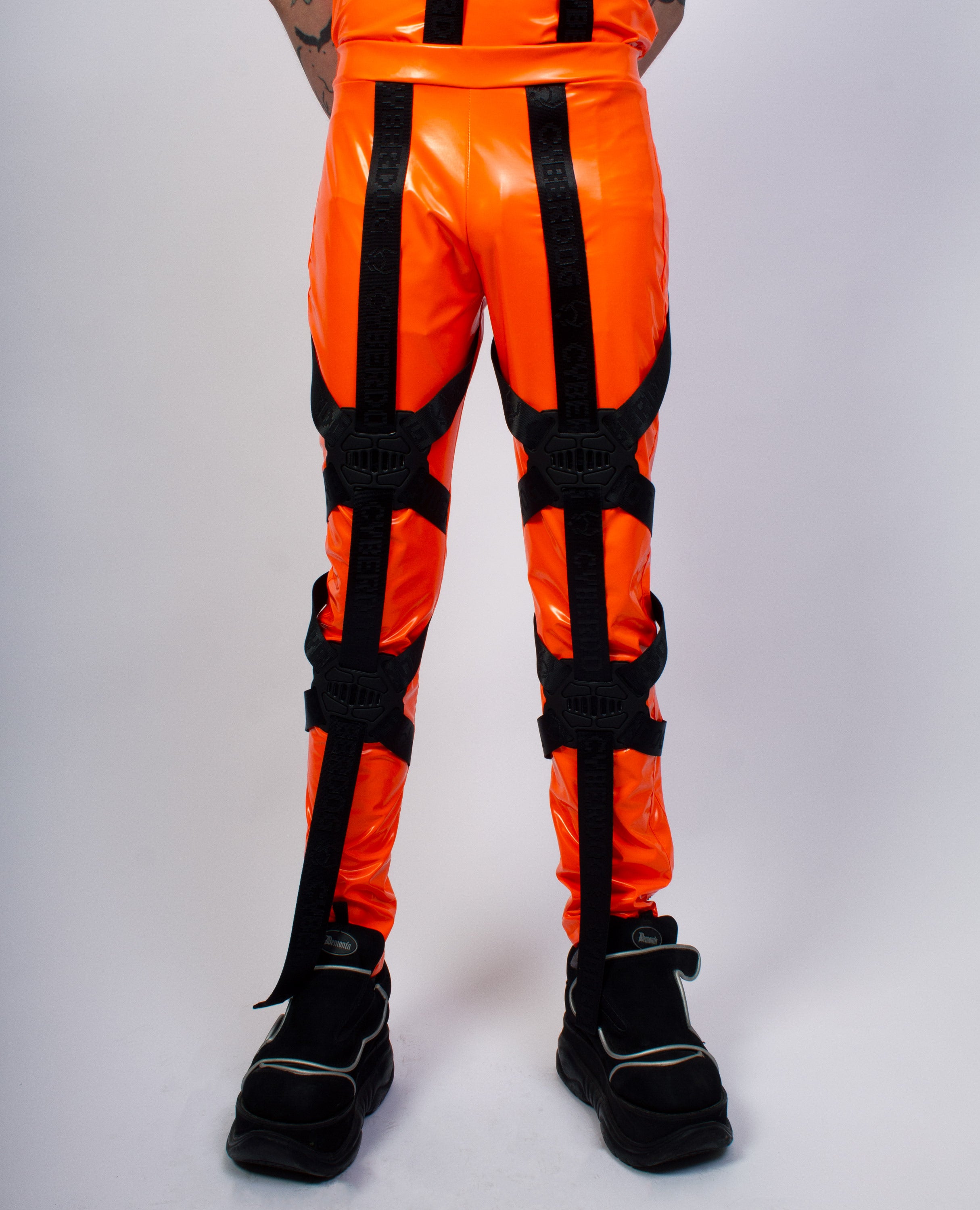 X BONDAGE MEGGING FLUO_ORANGE