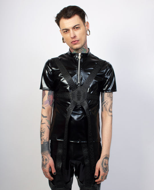 X BONDAGE TOP BLACK