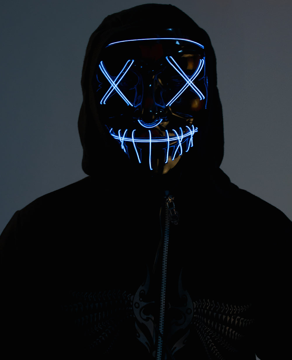 X FACE LIGHT UP MASK.