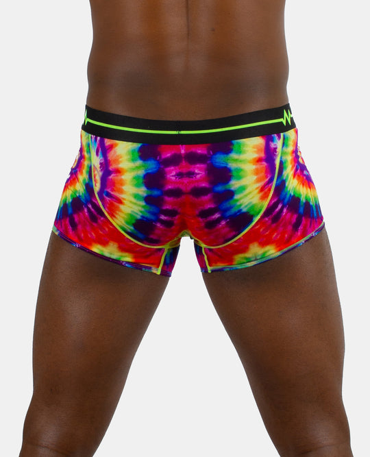 MENS BOXERS TIE DYE.