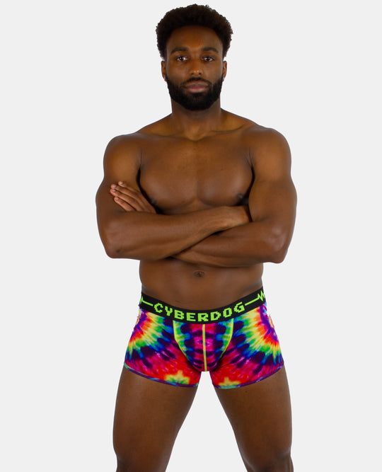 MENS BOXERS TIE DYE.