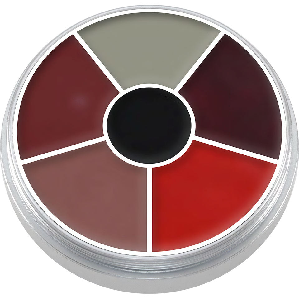 CREAM COLOUR CIRCLE BURN & INJURY