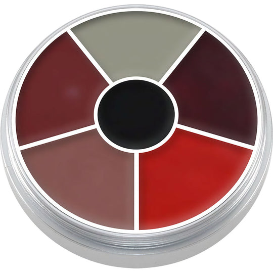 CREAM COLOUR CIRCLE BURN &amp; INJURY