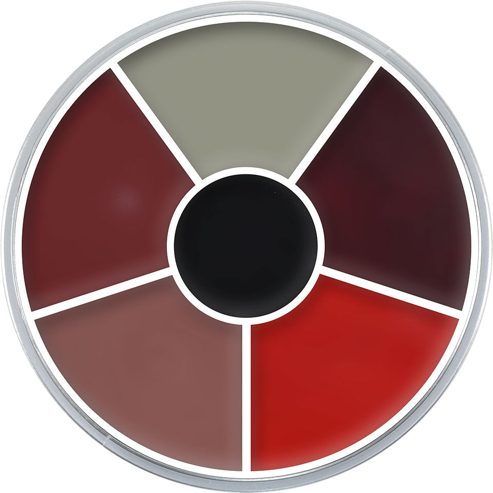 CREAM COLOUR CIRCLE BURN &amp; INJURY