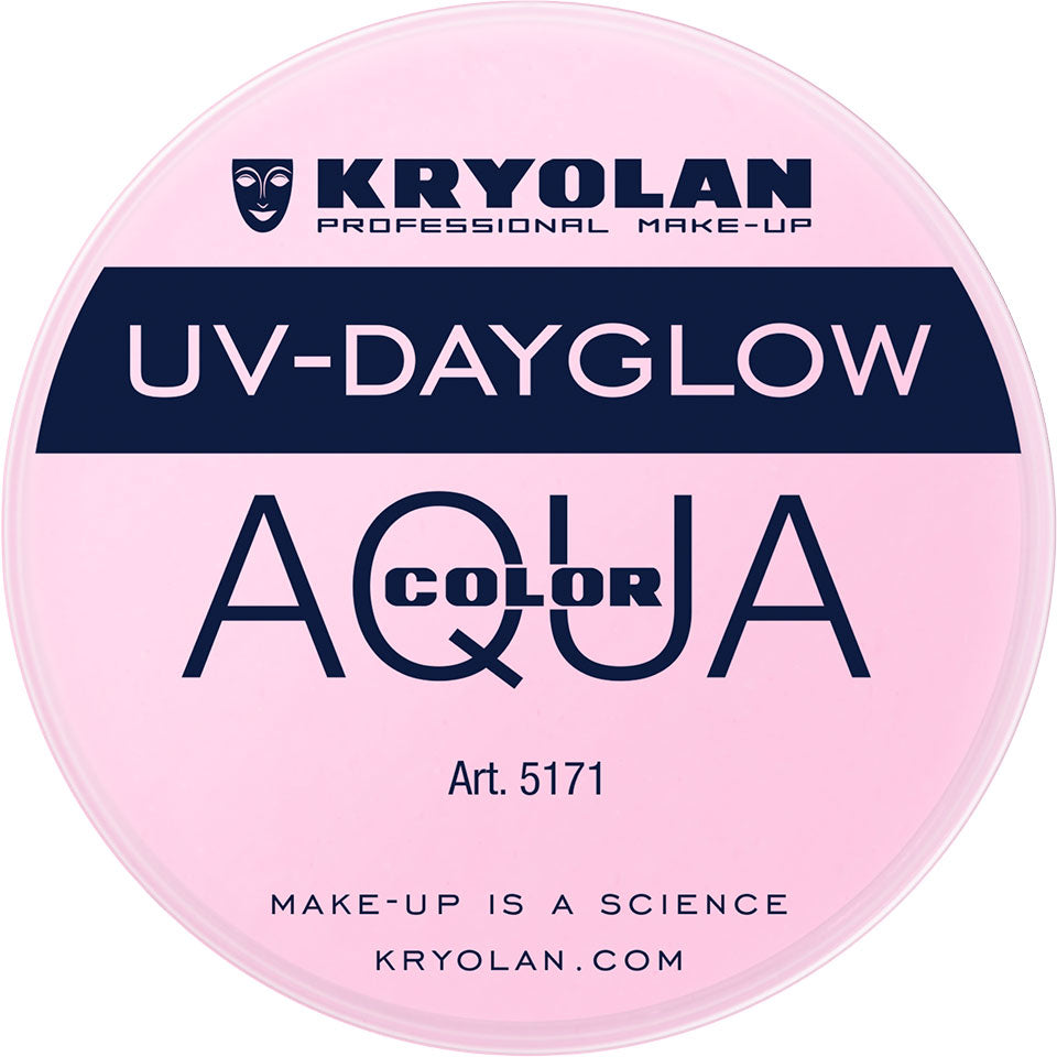 AQUACOLOR UV DAYGLOW CREAM COLOUR ROSE