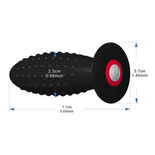 VIBRATING ANAL BUTT PLUG