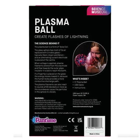 SCIENCE MUSEUM PLASMA BALL - 5"
