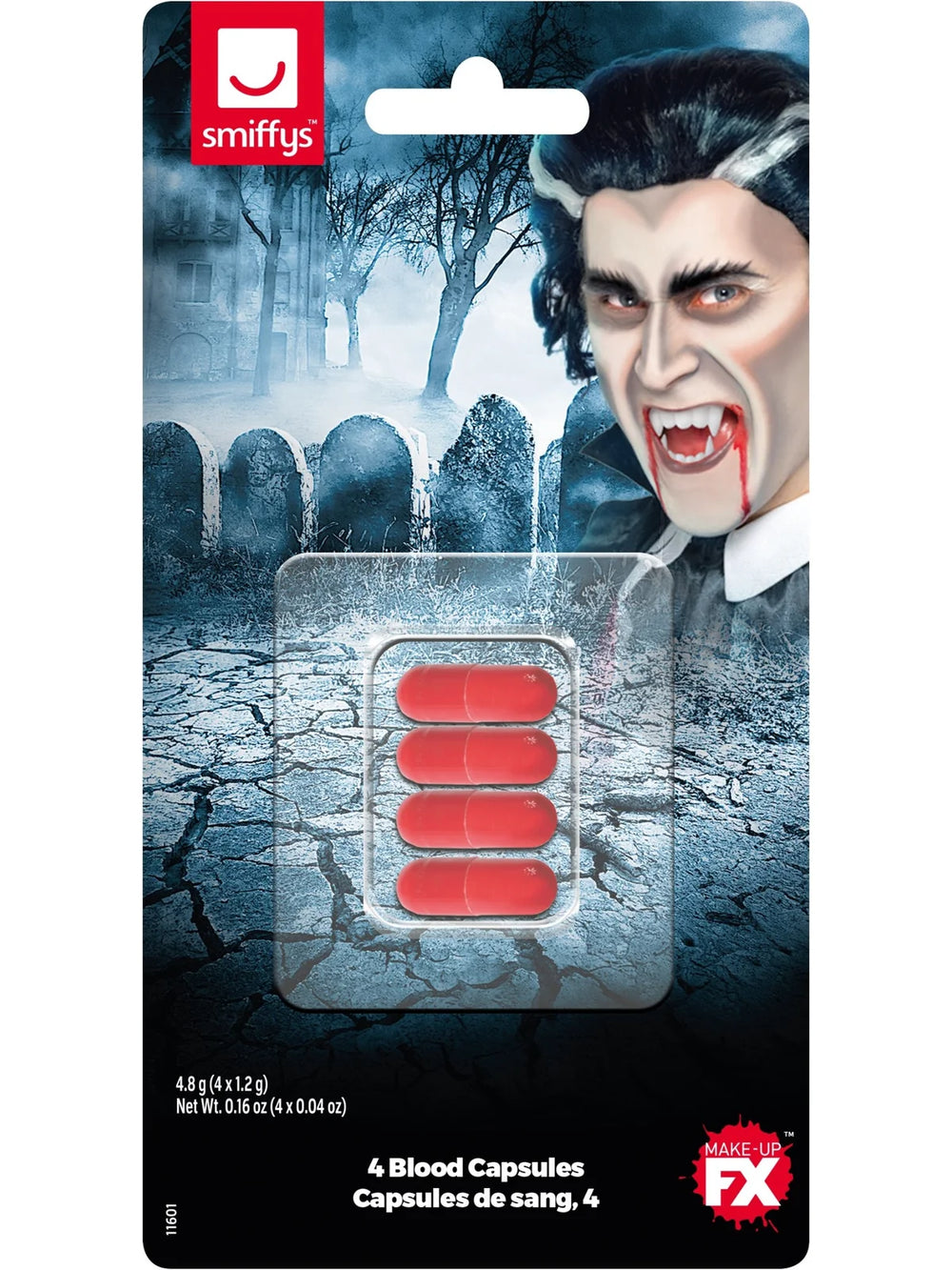 SMIFFYS MAKE-UP FX BLOOD CAPSULES