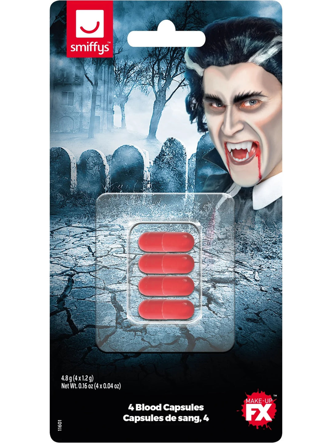 SMIFFYS MAKE-UP FX BLOOD CAPSULES