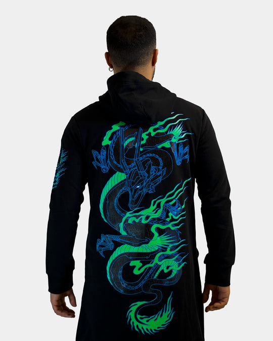 DRAGONITE LONG ZIP HOODIE