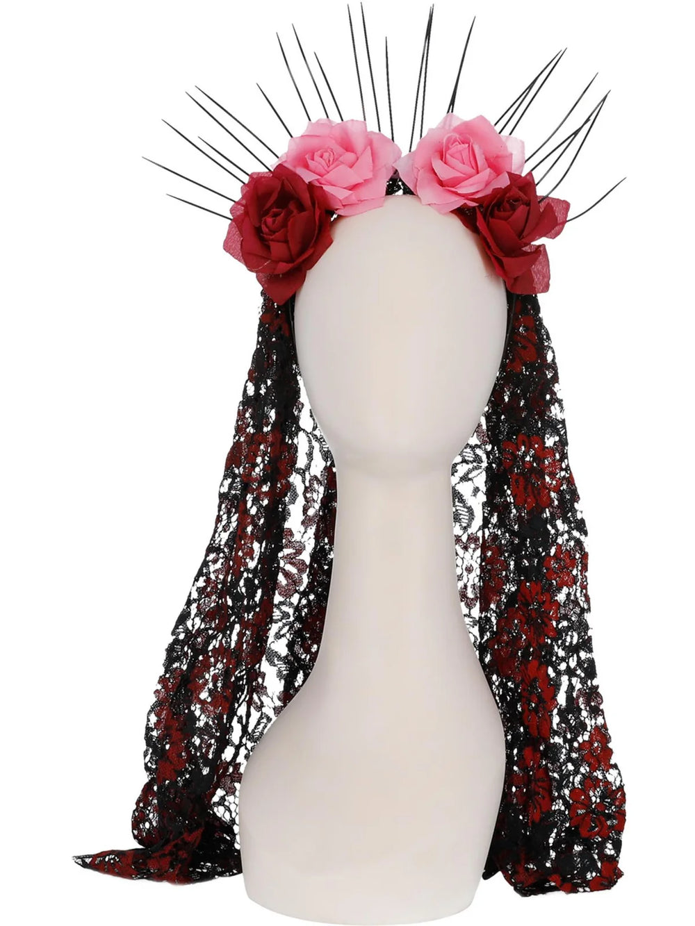 DELUXE SUNBURST DAY OF THE DEAD HEADBAND