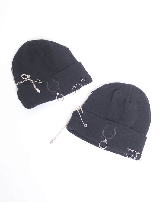 PIERCED BEANIE