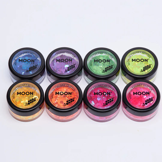 MOON NEON UV CHUNKY GLITTER SHAKER