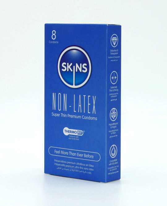 SKINS CONDOMS NON LATEX 8 PACK