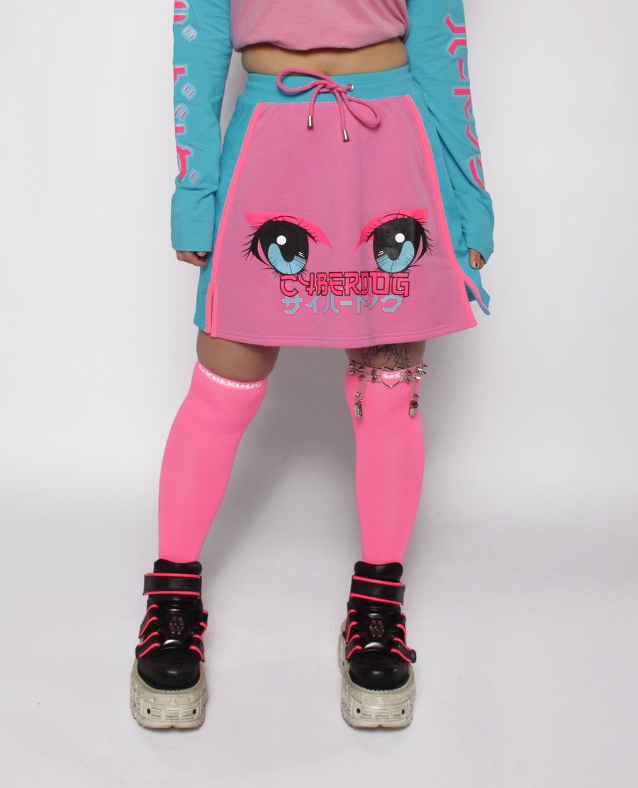 Deadstock Kookai 90s Rave Cyber Hooded Dress (S)