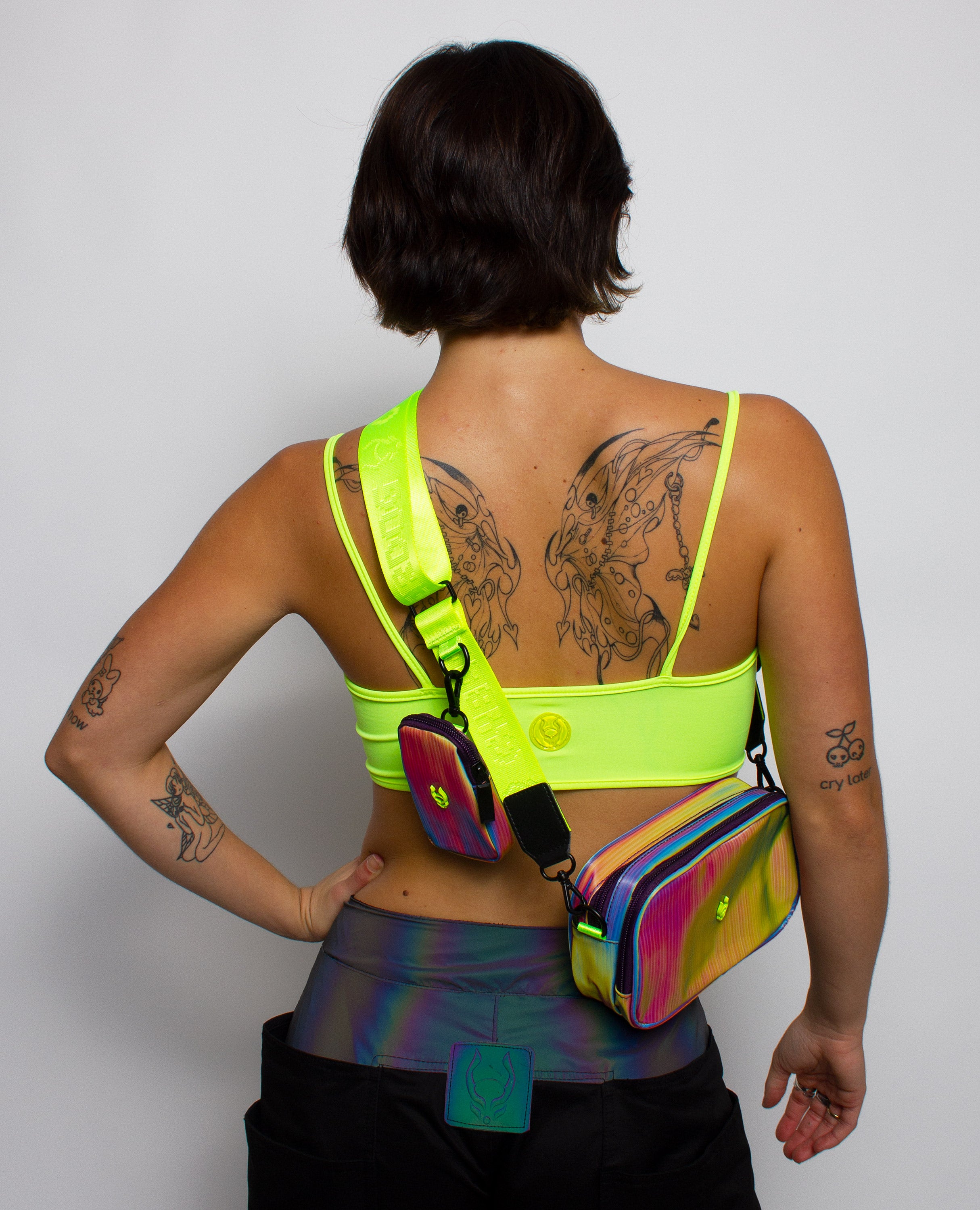 CROSS BODY BAG WITH POUCH | CYBERDOG | RAVEWEAR – Cyberdog