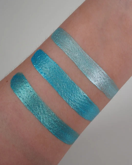 METALLIC WET EYELINERS - CELESTITE - SPLIT LINER - GLISTEN COSMETICS