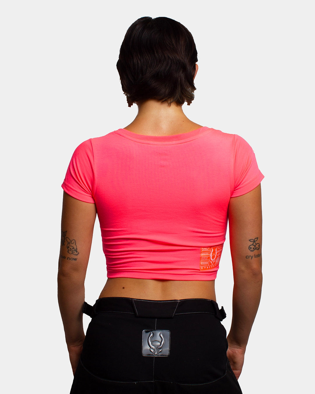 BIONIC BRA CROP T-SHIRT PINK