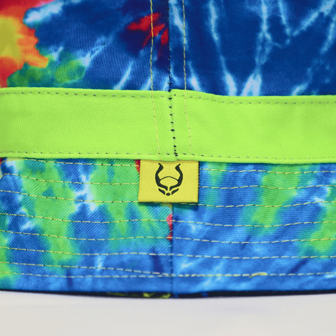 DOUBLE SIDE HAT LEAF 420 / TIE DYE