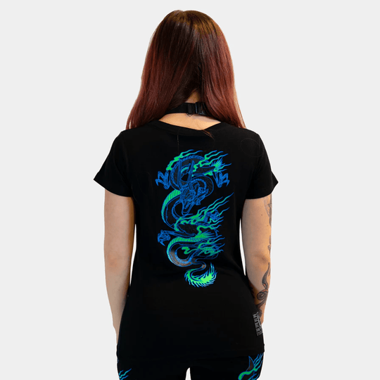 DRAGONITE T-SHIRT GIRLS BLACK
