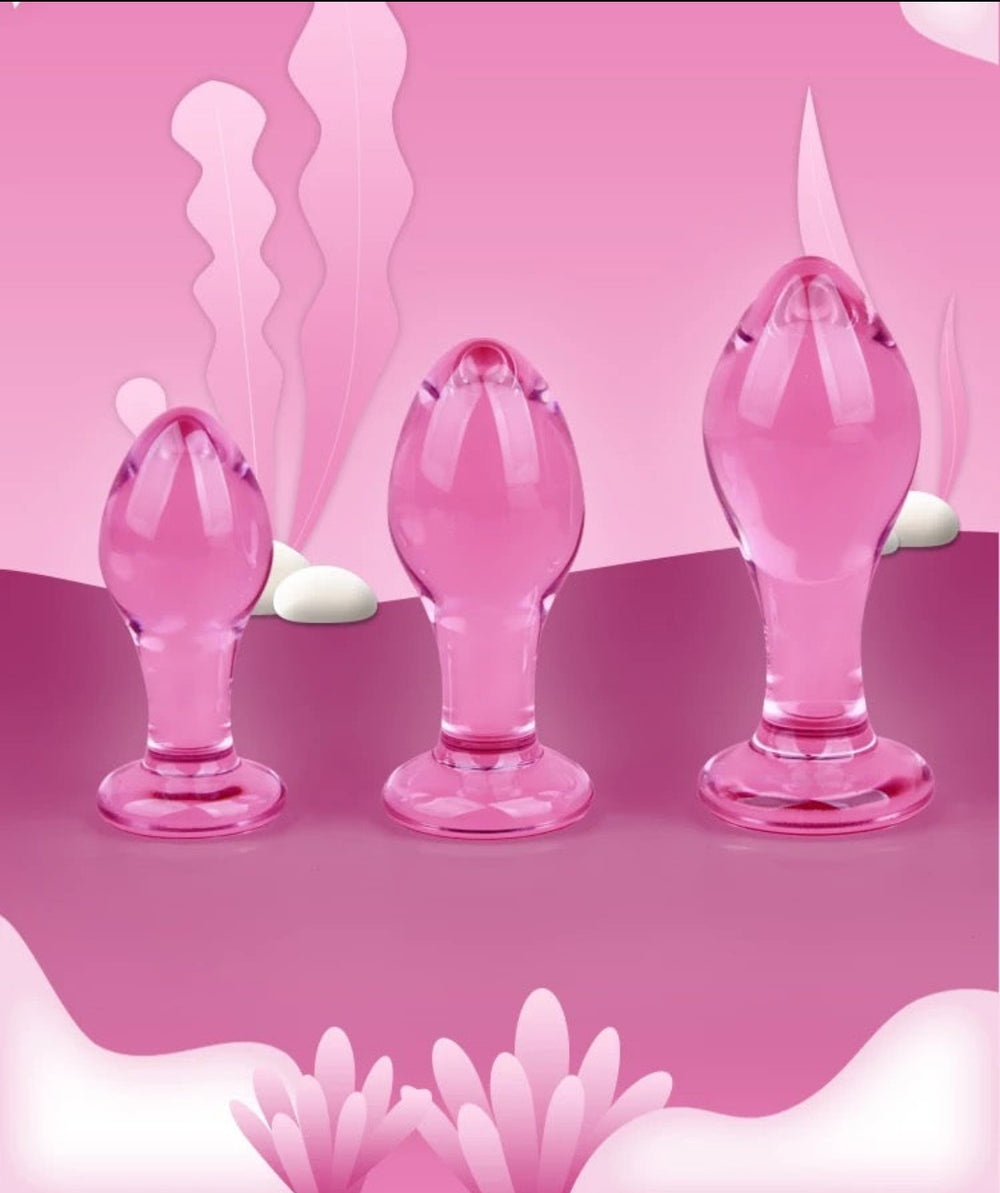 GLASS BUTTPLUG