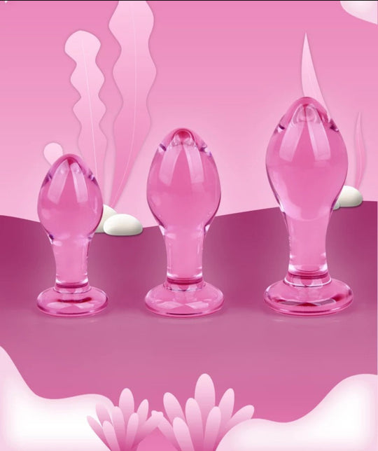 GLASS BUTTPLUG