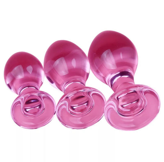 GLASS BUTTPLUG