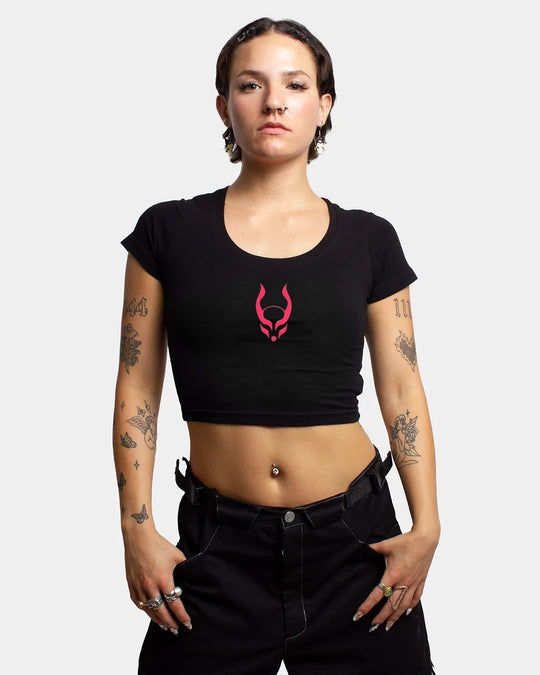 ORIGINALS CROP T-SHIRT BLACK