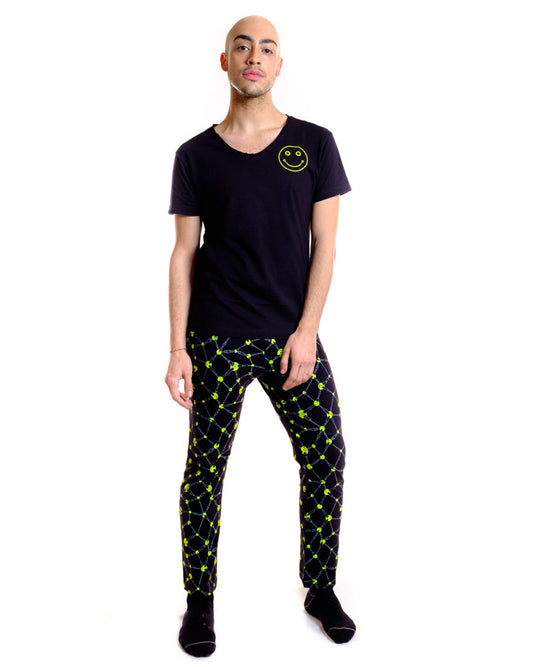 HAPPY RAVER PYJAMA TEE