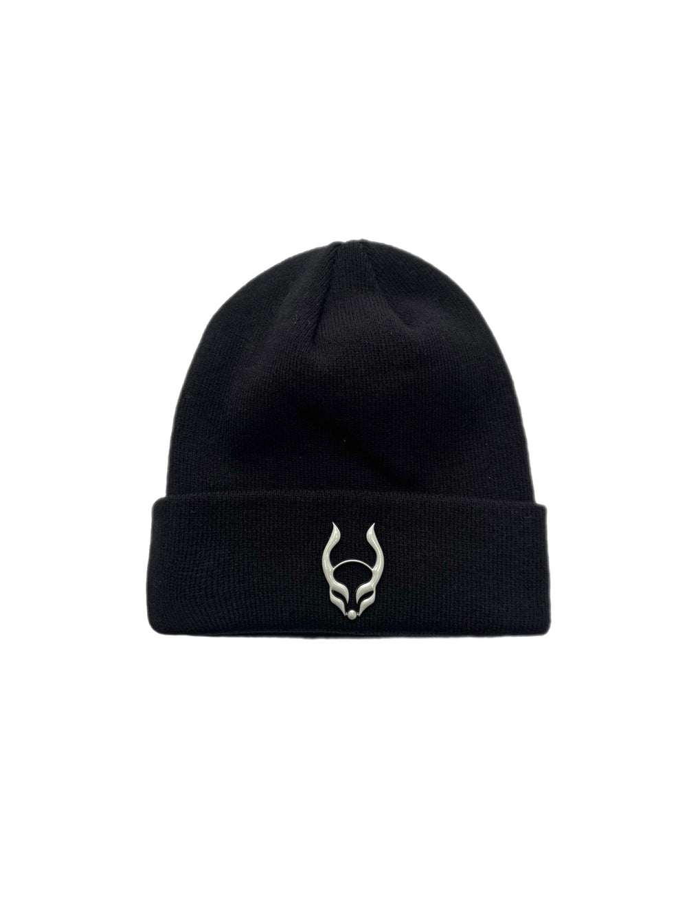 FOLDED BEANIE METAL LOGO