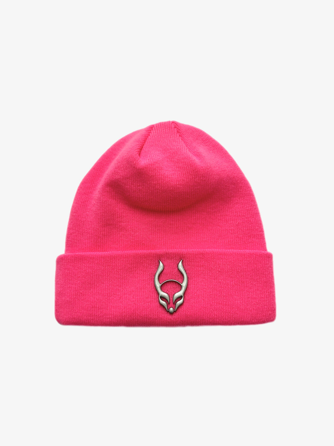 FOLDED BEANIE METAL LOGO