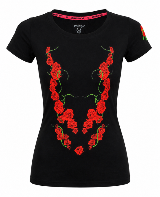 GIRLS TATTOO ROSE T-SHIRT