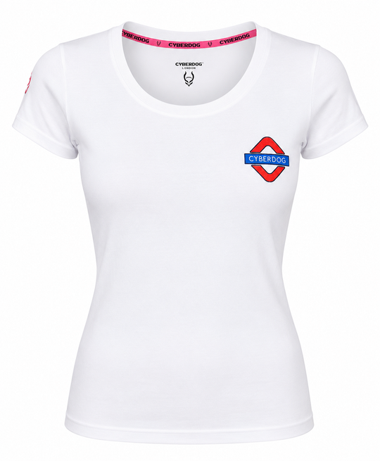 PARTY MAP T-SHIRT GIRLS WHITE