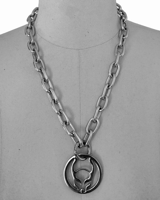 CHAIN LOGO COLLAR