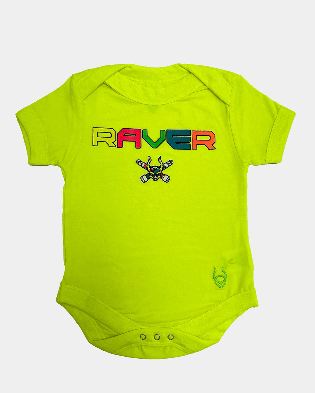 BABY GROW RAVER LOGO