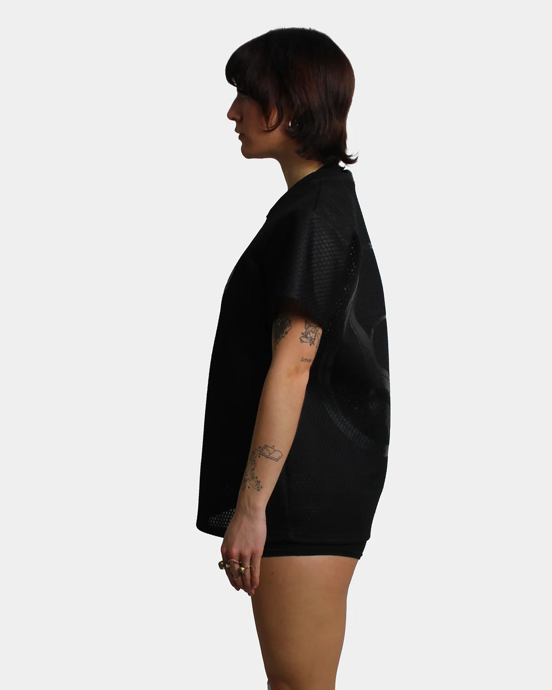 AIRTEX MESH LOGO T-SHIRT WOMENS