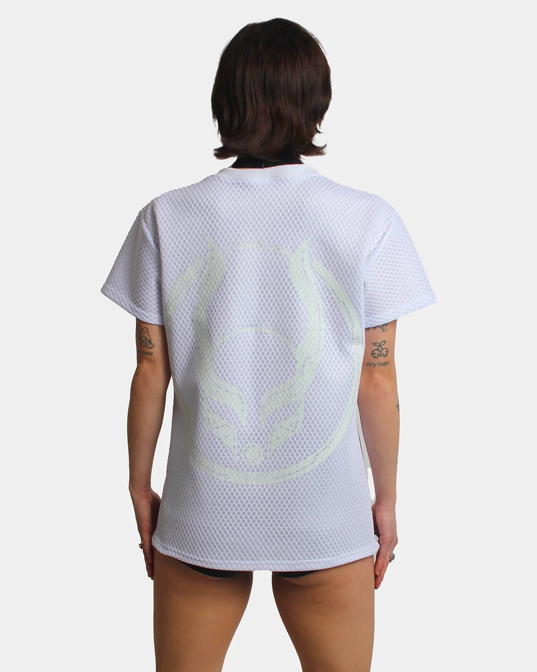 AIRTEX MESH LOGO T-SHIRT WOMENS