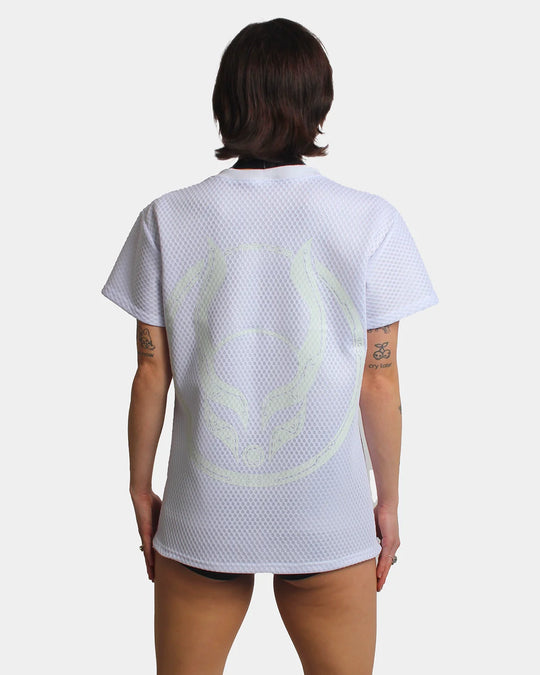 AIRTEX MESH LOGO T-SHIRT WOMENS