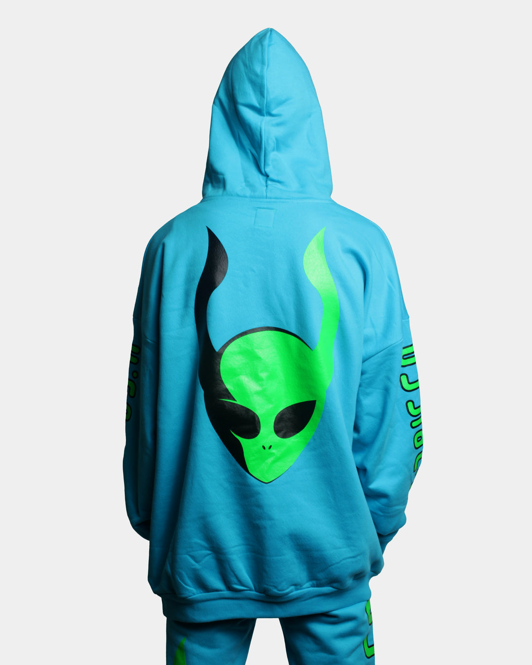 Tie dye alien hoodie discount