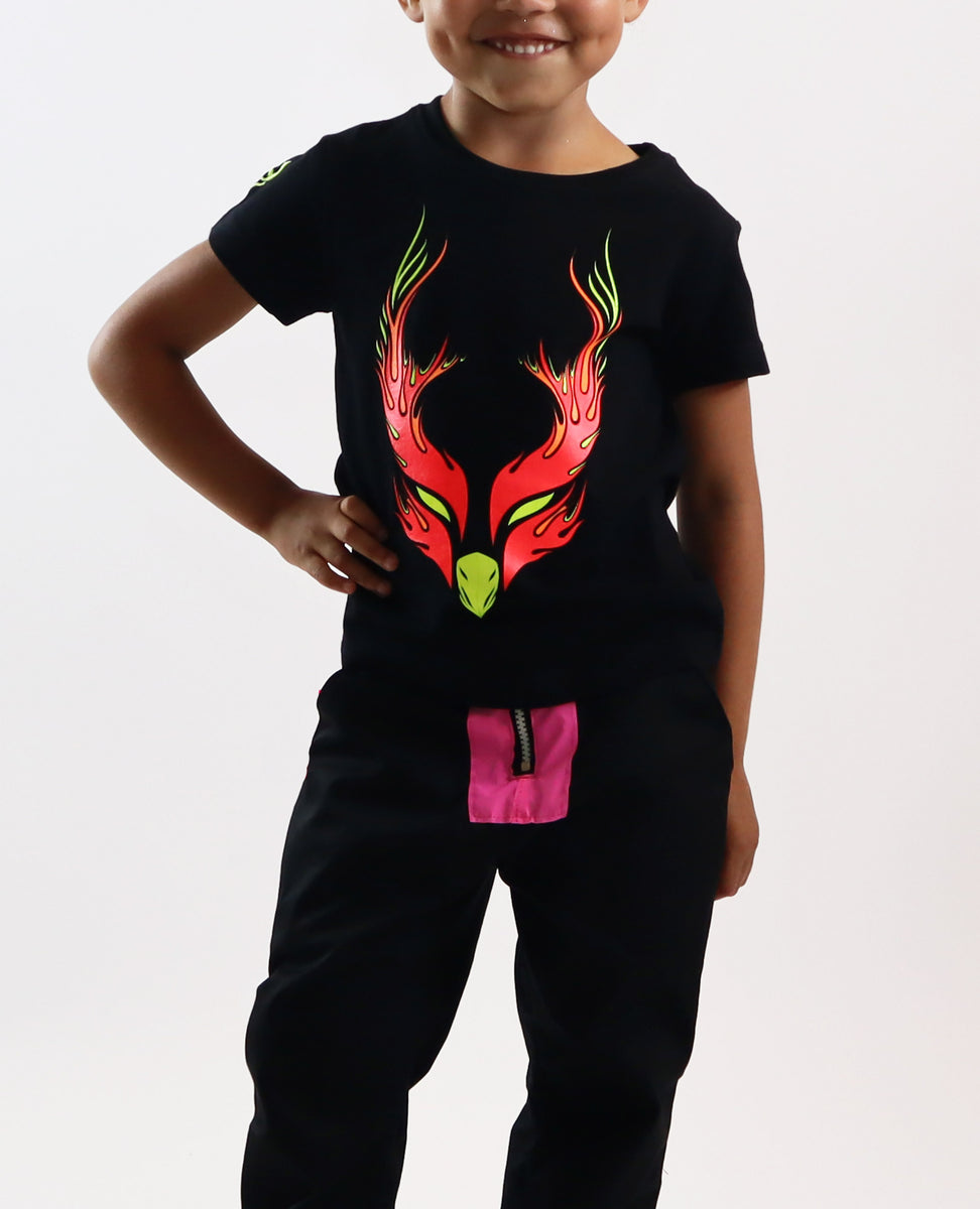 Cyberdog Rave KIDS S/S CYBERDOG PHOENIX | Cyberdog London by Cyberdog - Rave clothing ...