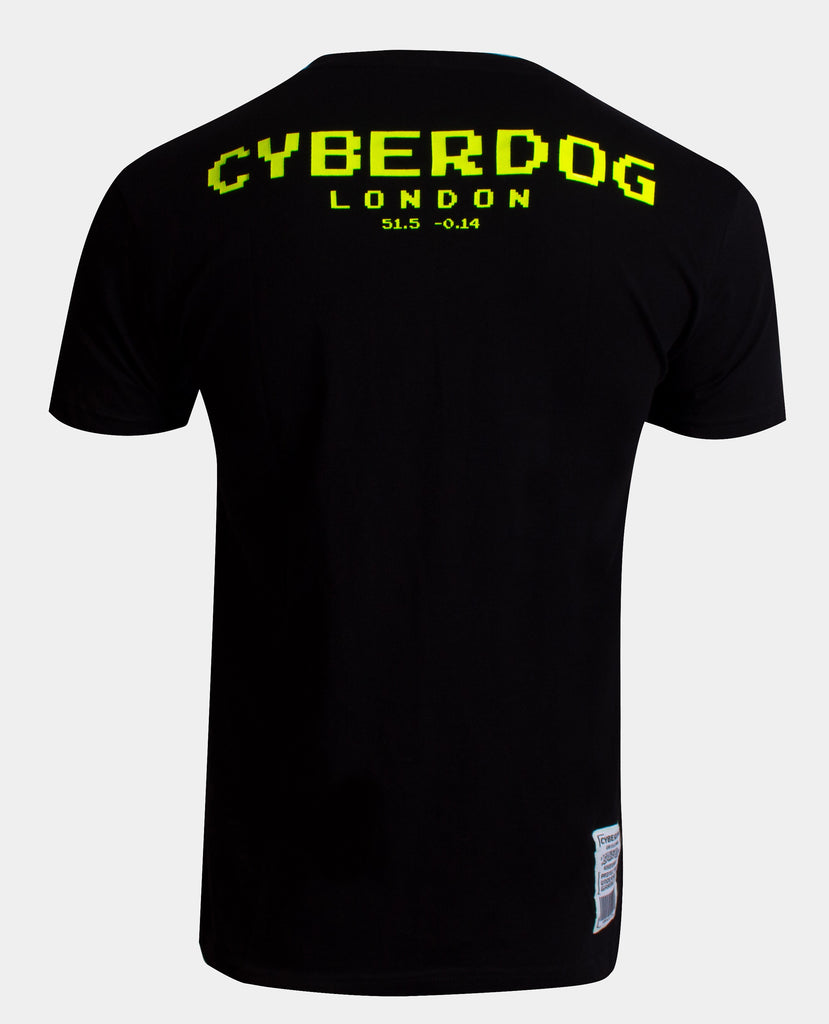 CYBERDOG LONDON 3D logo T-shirt y2k 短丈 MENS-ORIGINALS-T-SHIRT-