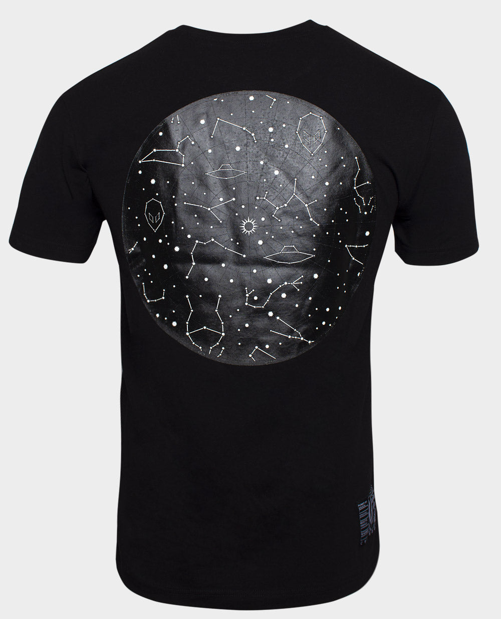 STARGAZER T-SHIRT MENS BLACK