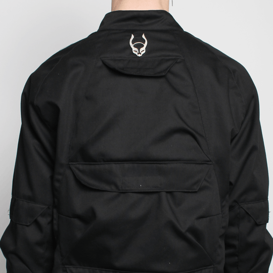 MULTI POCKET JACKET BLACK