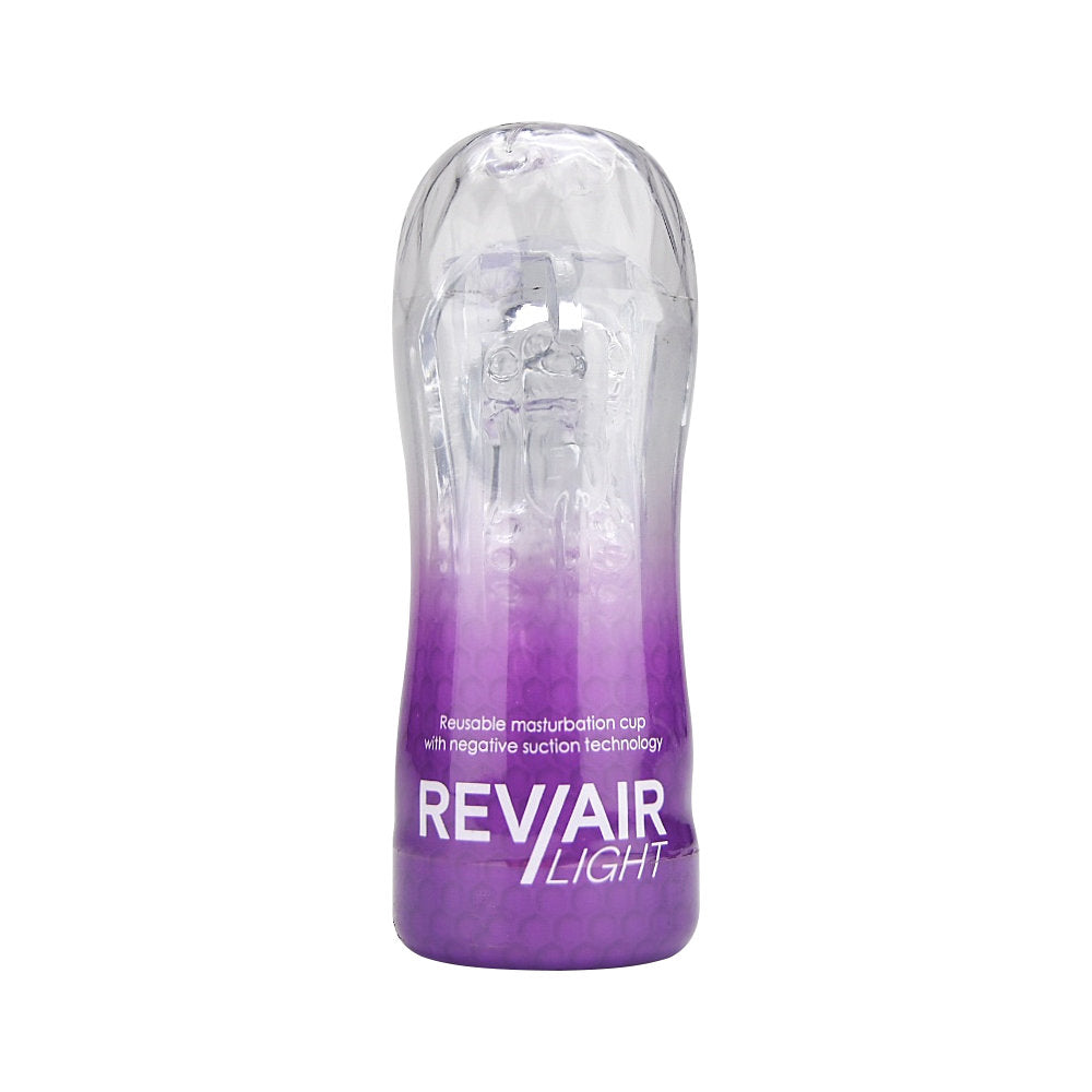 PURPLE REV-AIR LIGHT REUSABLE MASTURBATION CUP