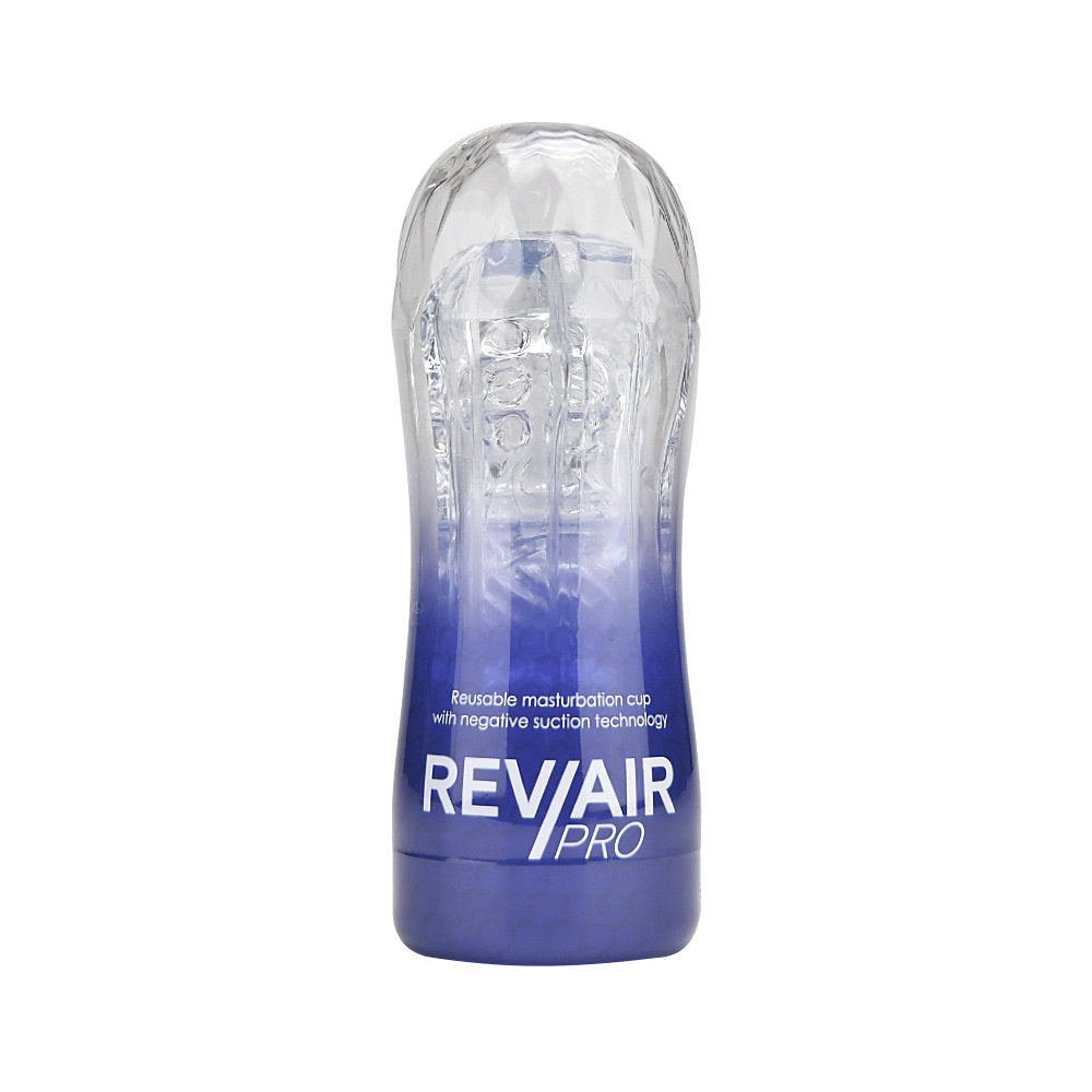 BLUE REV-AIR PRO REUSABLE MASTURBATION CUP