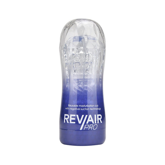 BLUE REV-AIR PRO REUSABLE MASTURBATION CUP