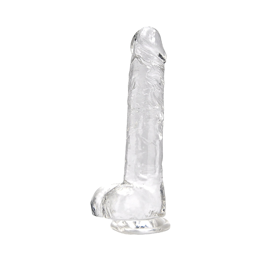 LOVING JOY 8 INCH DILDO WITH BALLS