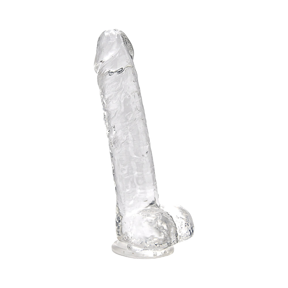 LOVING JOY 8 INCH DILDO WITH BALLS