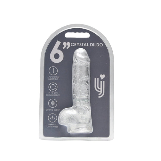 LOVING JOY 6 INCH DILDO WITH BALLS