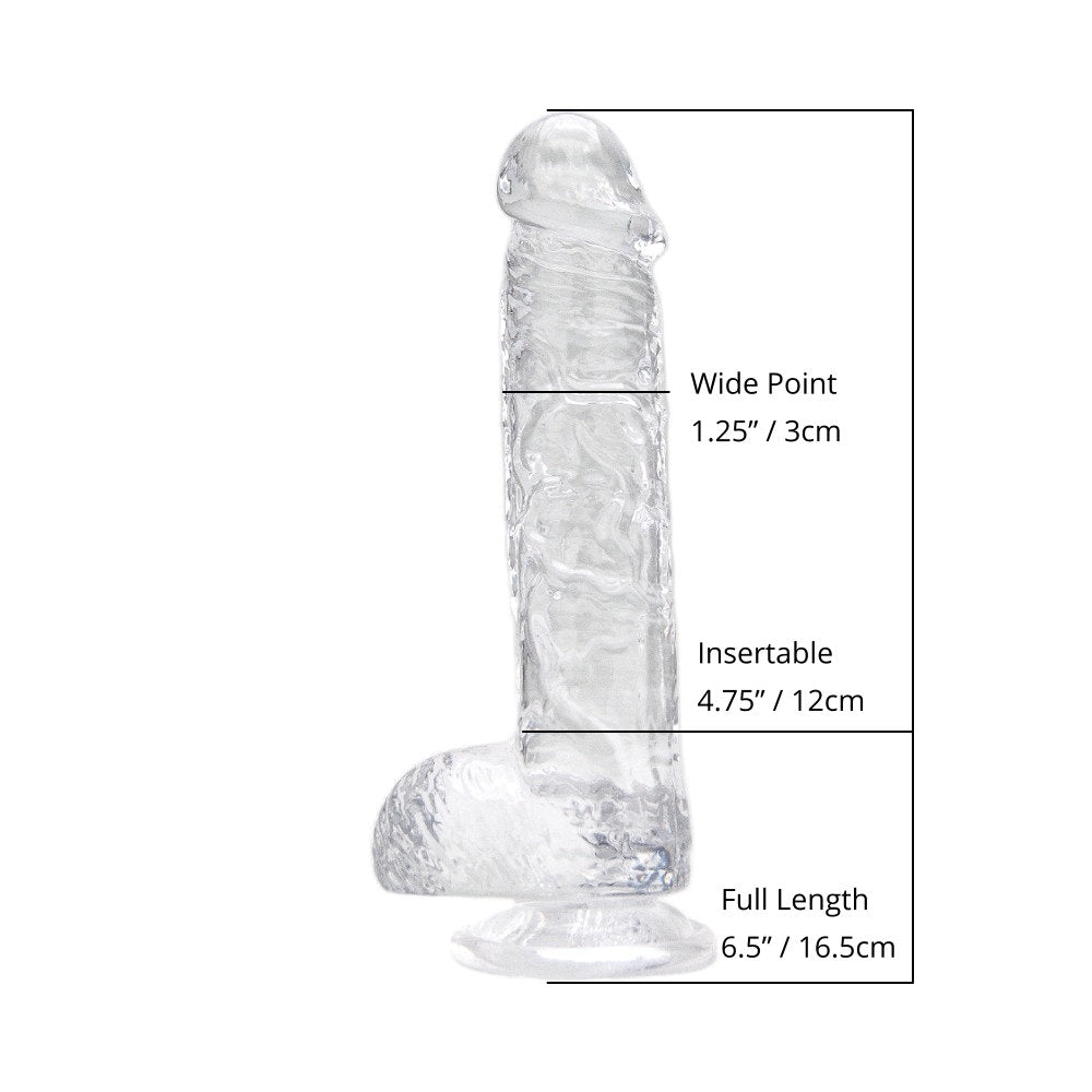 LOVING JOY 6 INCH DILDO WITH BALLS